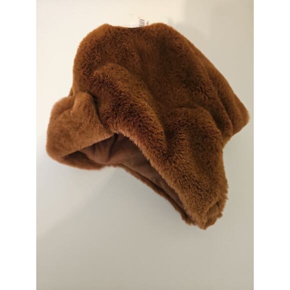 Old Navy Toddler Unisex Faux-Fur Trapper‎ Hat Size S Brown - Picture 6 of 6